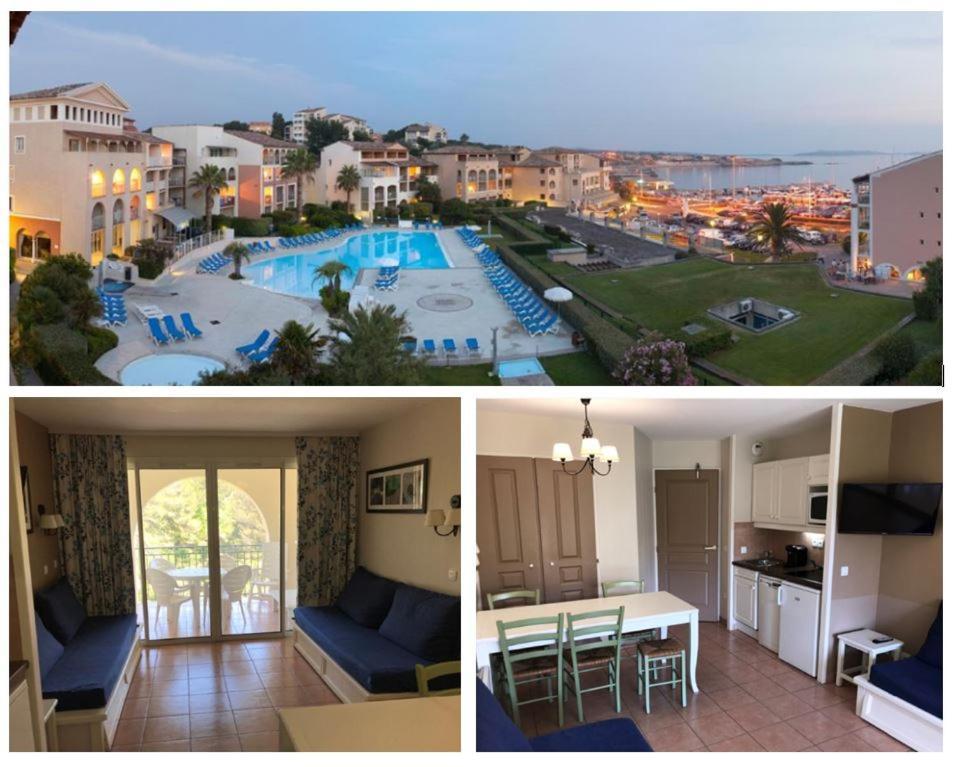 Appartamento T2 Coudouliere Les Rivages Front De Mer Six-Fours-les-Plages Esterno foto